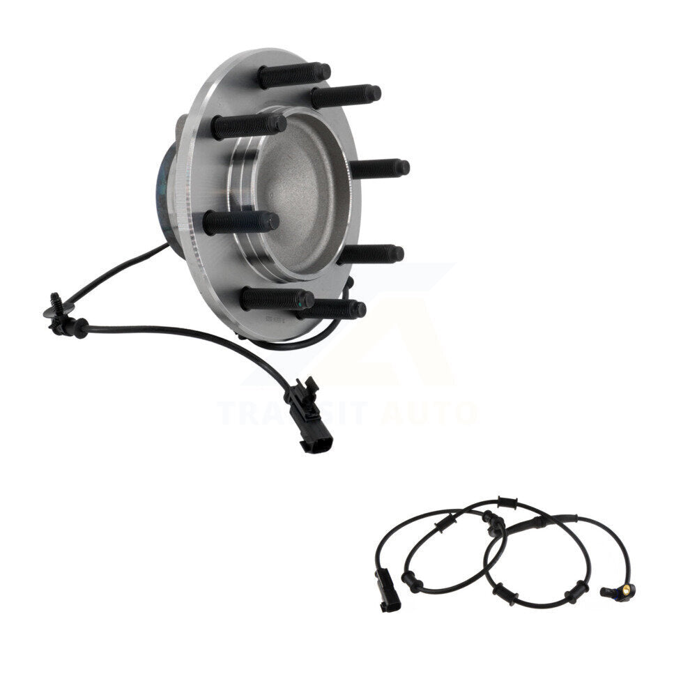 Kit de roulement de moyeu de roue avant et capteur ABS pour Dodge Ram 2008 3500 avec harnais