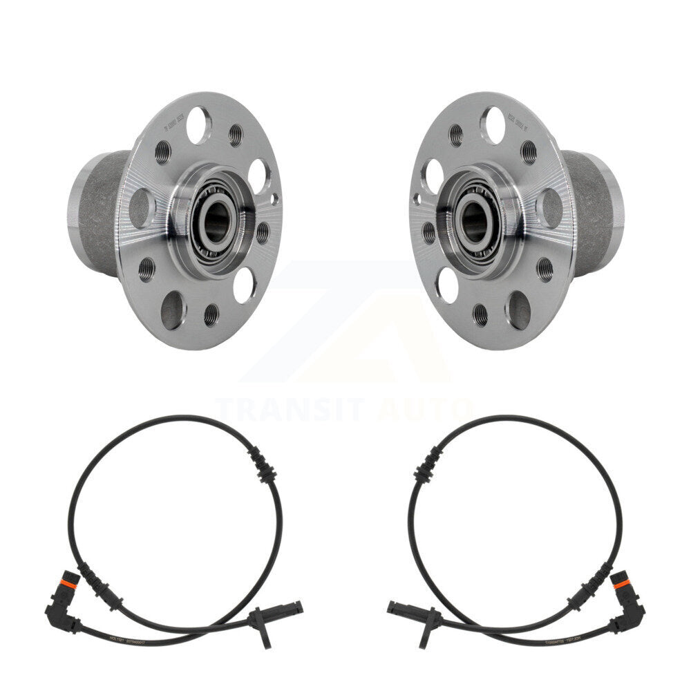 Kit de roulement de moyeu de roue avant et capteur ABS pour Mercedes-Benz E350 E550