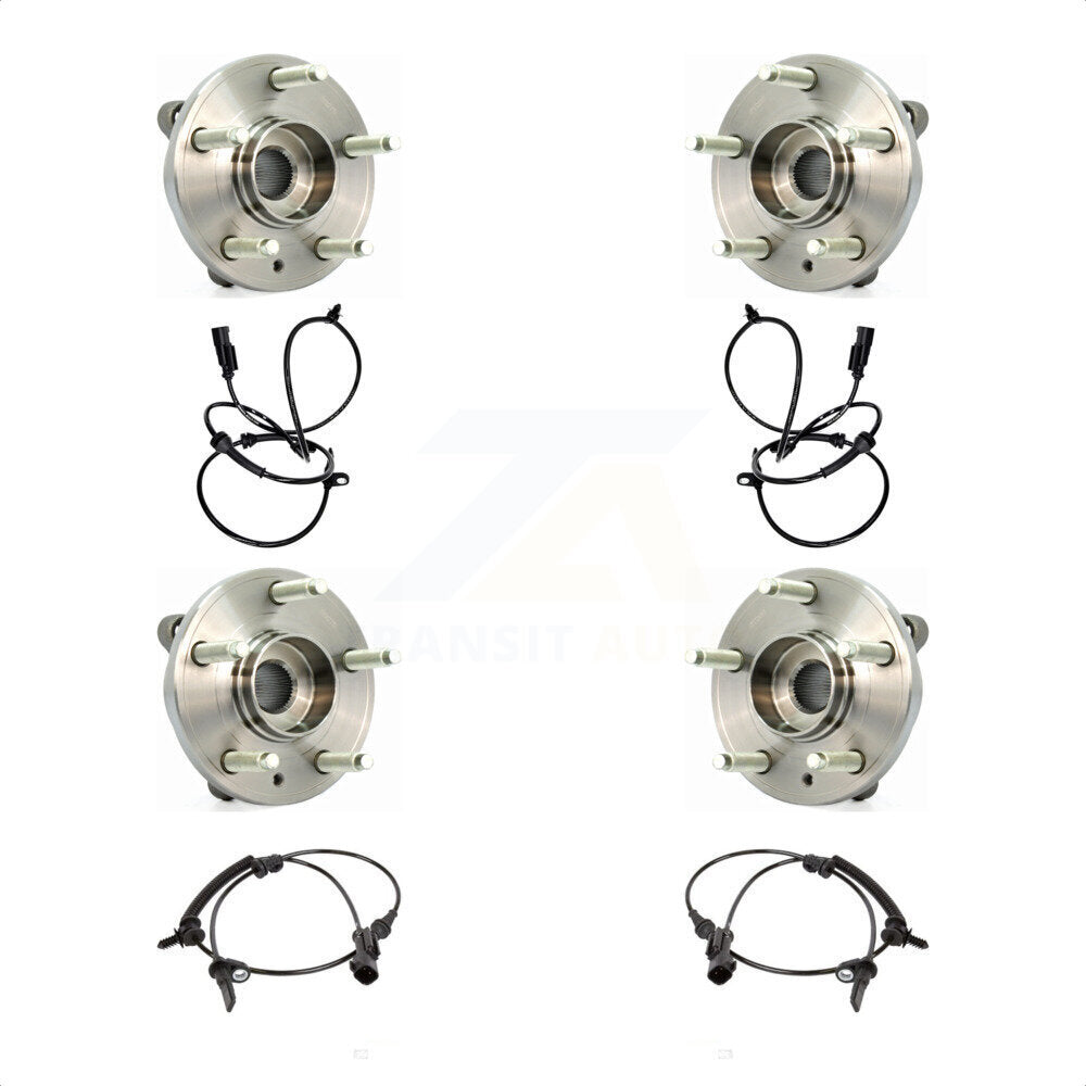 Kit de capteur de roulement de moyeu de roue avant et arrière, pour Ford Flex Lincoln MKS MKT 2010 – 2012