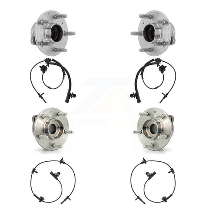 Kit de roulement de moyeu de roue avant et arrière et capteur ABS pour Cadillac ATS RWD 2013 – 2019