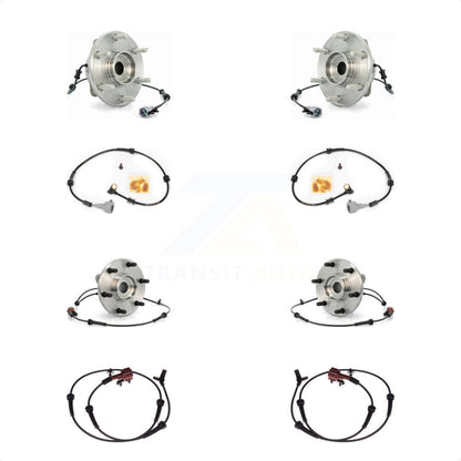 Kit de roulement de moyeu de roue avant et arrière et capteur ABS supplémentaire pour INFINITI QX56