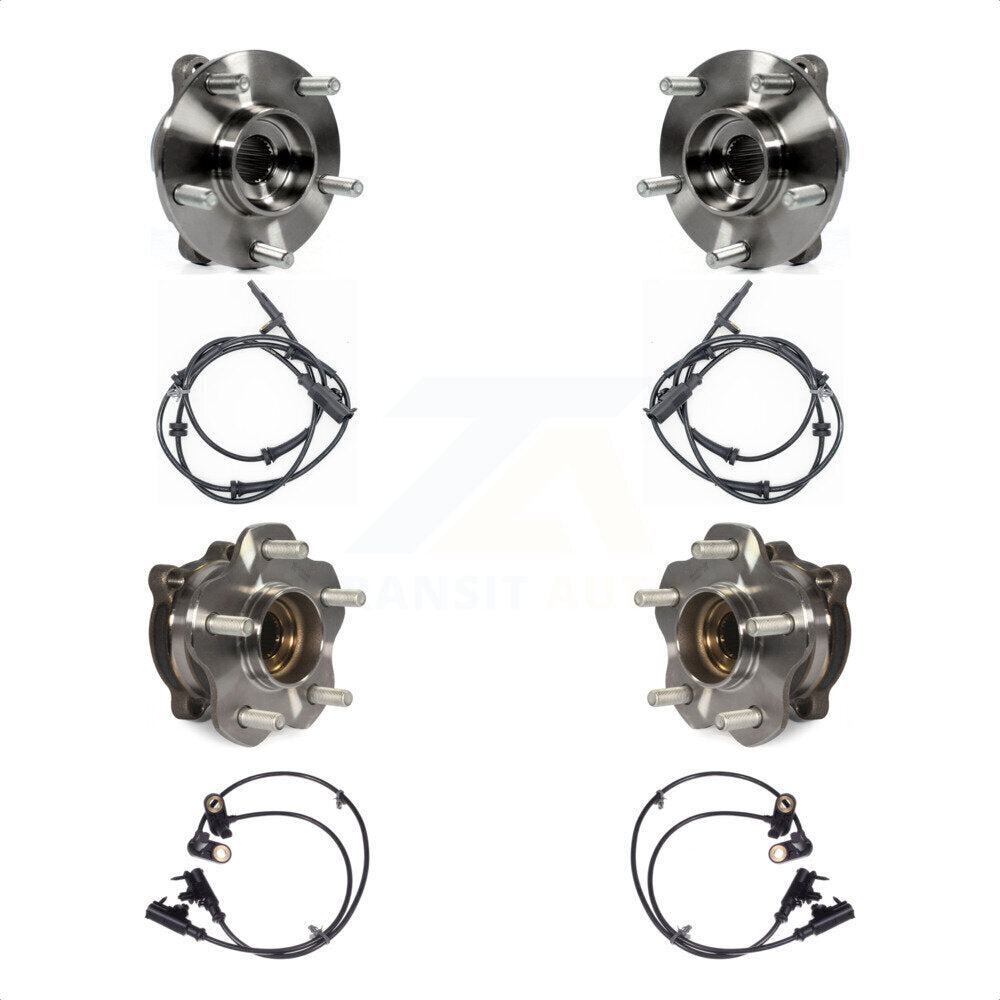 Kit de capteur de roulement de moyeu de roue avant et arrière, pour INFINITI M35 2006 – 2007 avec harnais