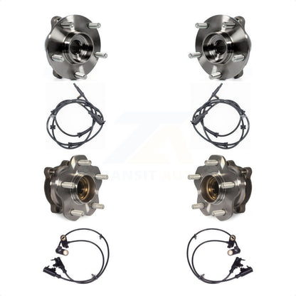 Kit de capteur de roulement de moyeu de roue avant et arrière, pour INFINITI M35 2006 – 2007 avec harnais