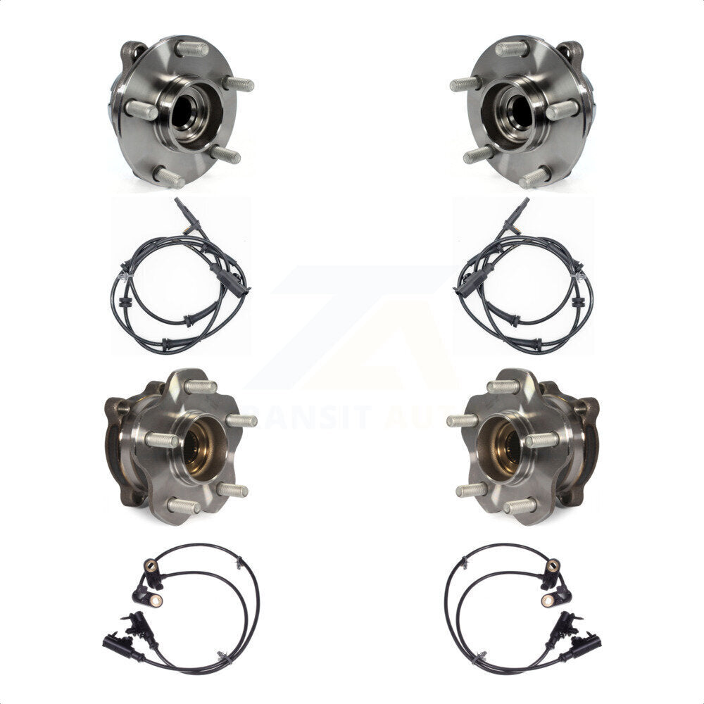 Kit de capteur de roulement de moyeu de roue avant et arrière, pour INFINITI M35 2006 – 2007 avec harnais