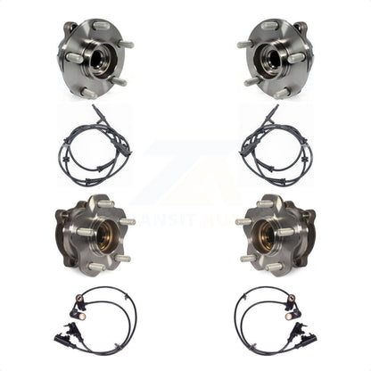 Kit de capteur de roulement de moyeu de roue avant et arrière, pour INFINITI M35 2006 – 2007 avec harnais