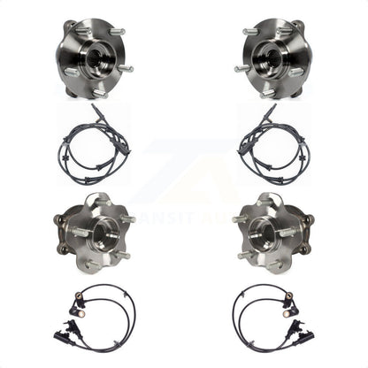 Kit de roulement de moyeu de roue avant et arrière et capteur ABS pour INFINITI M35 M45 avec harnais