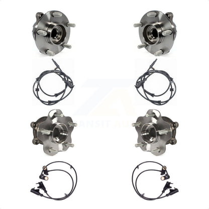 Kit de roulement de moyeu de roue avant et arrière et capteur ABS pour INFINITI M35 M45 avec harnais