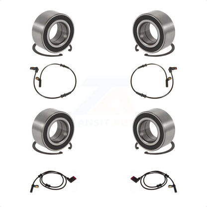 Kit de capteurs ABS de roulement de roue avant et arrière, pour Mercedes-Benz C280 2007 avec harnais