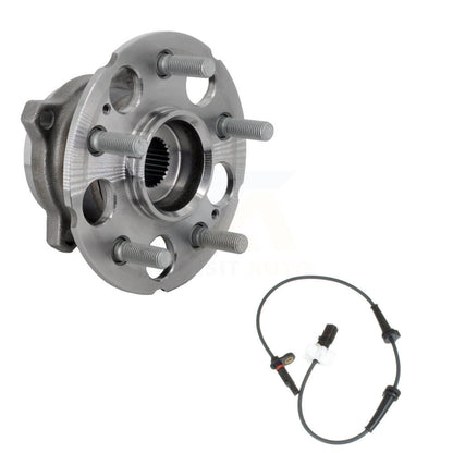 Kit de roulement de moyeu de roue arrière et capteur ABS pour Honda Accord Crosstour avec harnais