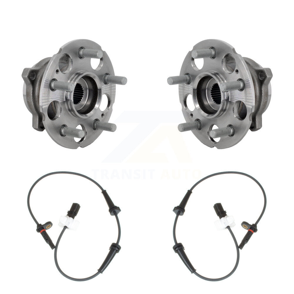 Kit de roulement de moyeu de roue arrière et capteur ABS pour Honda Accord Crosstour avec harnais