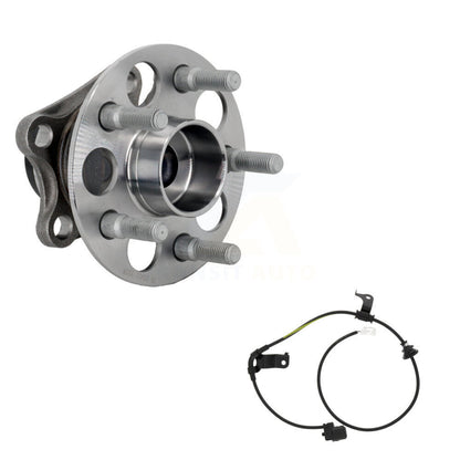 Kit de roulement de moyeu de roue arrière et capteur ABS pour Scion xD 1,8 L avec 4 roues