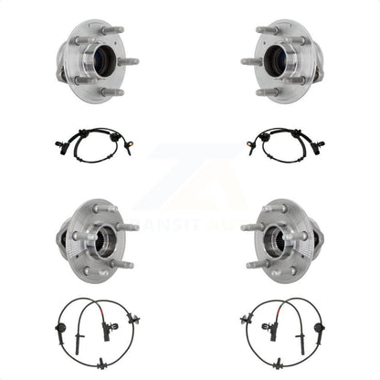 Kit de roulement de moyeu de roue avant et arrière et capteur ABS pour Cadillac CTS K7S-103444