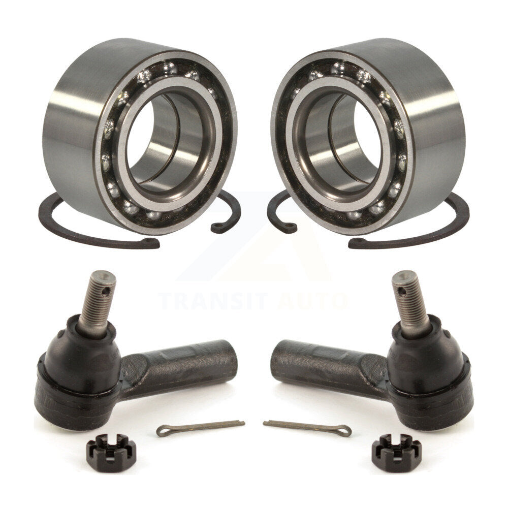 Kit de roulement de roue avant et d'extrémité de biellette de direction, pour Toyota Corolla Prizm Geo Chevrolet