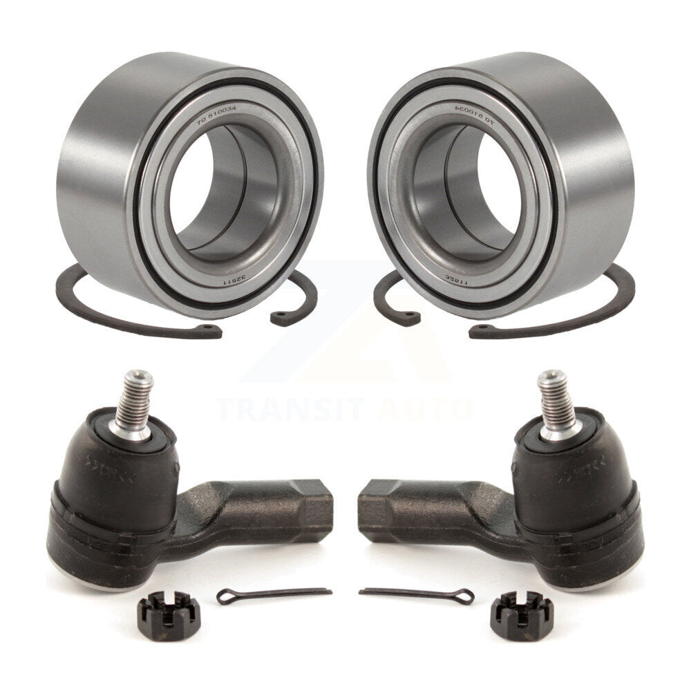 Kit de roulement de roue avant et d'extrémité de biellette de direction pour Hyundai Santa Fe 2001-2006