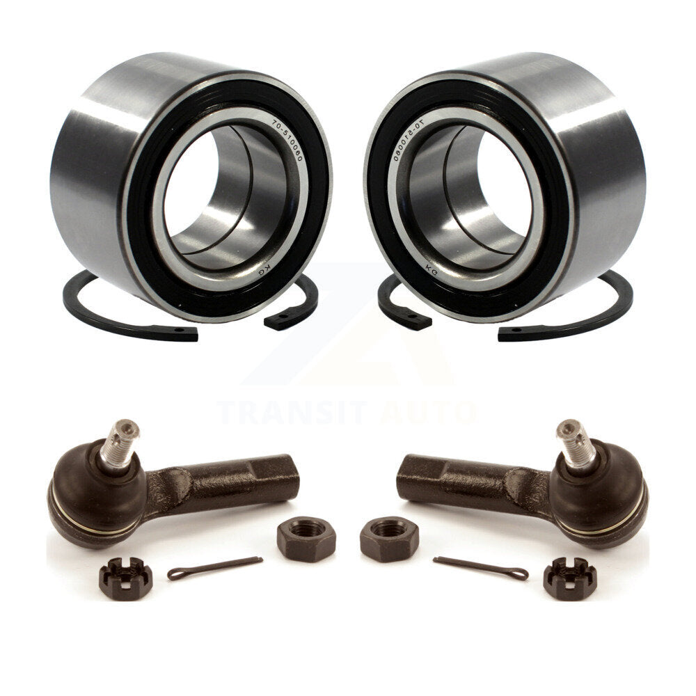 Kit de roulement de roue avant et d'extrémité de biellette de direction, pour Nissan Maxima Altima INFINITI I35 I30