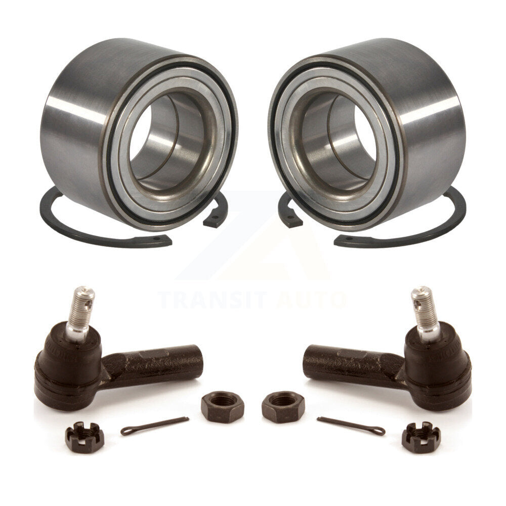 Kit de roulement de roue avant et d'extrémité de biellette de direction, pour Toyota Matrix Pontiac Vib 2003 – 2008