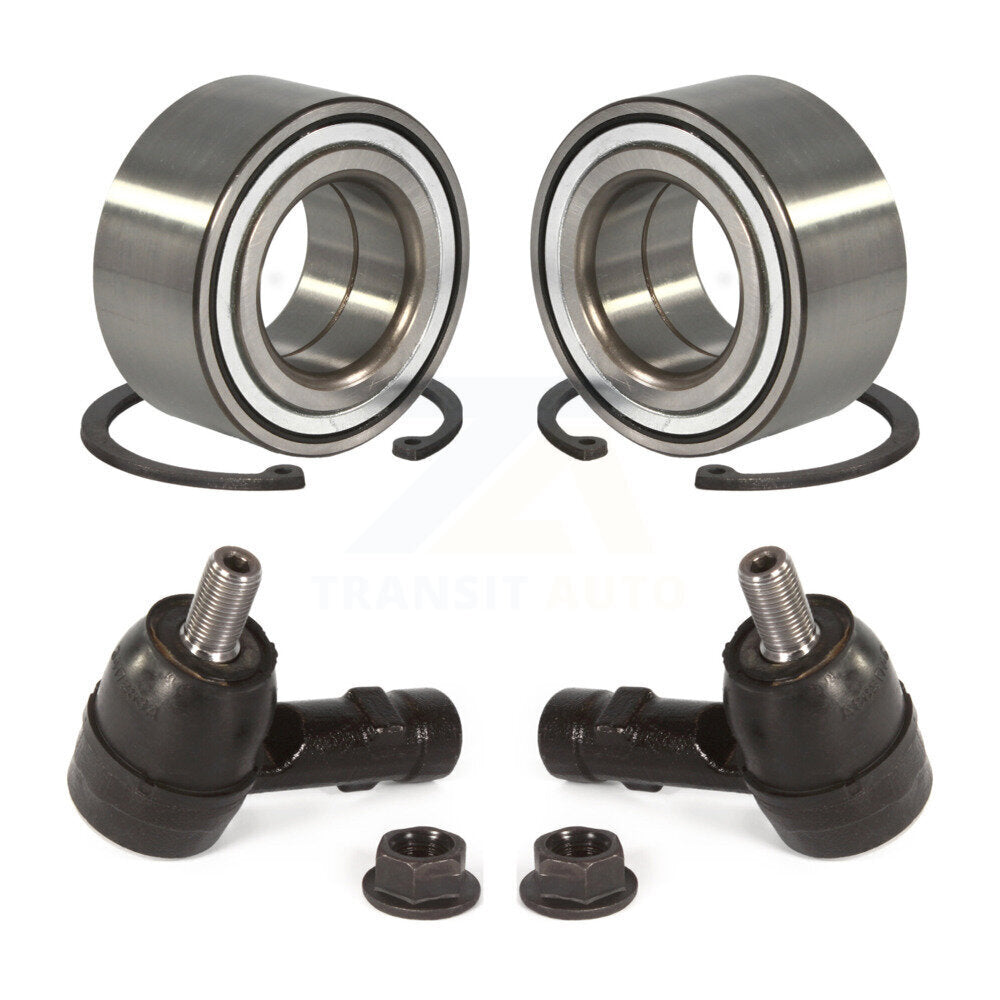 Kit de roulement de roue avant et d'extrémité de biellette de direction, pour Hyundai Elantra Kia Spectra Tiburon