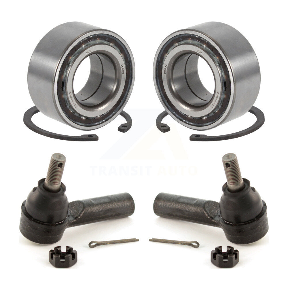 Kit de roulement de roue avant et d'extrémité de biellette de direction, pour Toyota RAV4 Celica Camry Corolla Nova