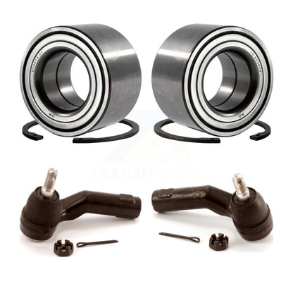 Kit de roulement de roue avant et d'extrémité de biellette de direction pour Mazda 3 sans ABS K7T-100072