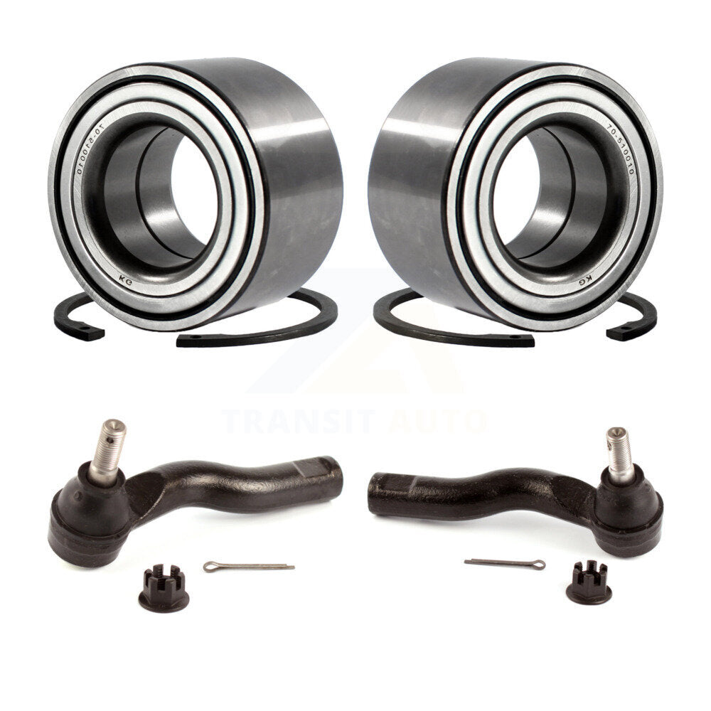 Kit de roulement de roue avant et d'extrémité de biellette de direction, pour Ford Fusion Mazda 6 Lincoln MKZ Zephy