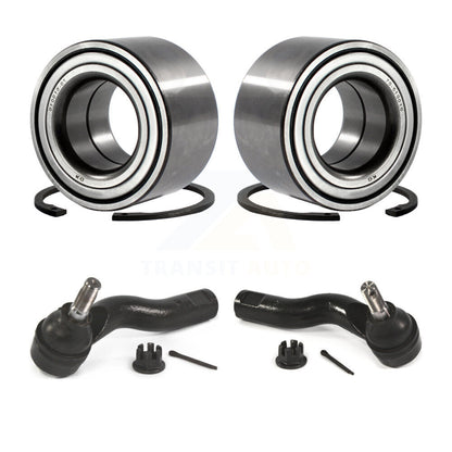 Kit de roulement de roue avant et d'extrémité de biellette de direction pour Ford Fusion Lincoln MKZ K7T-100074