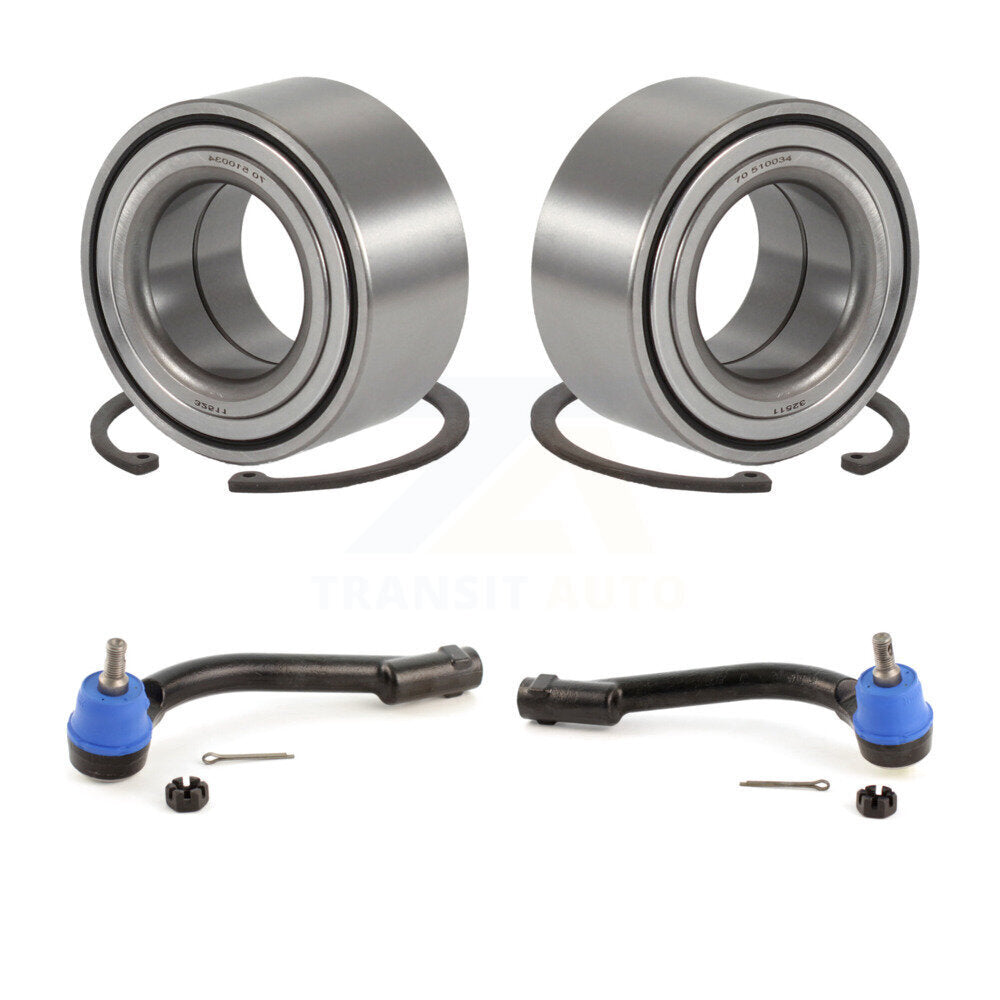 Kit de roulement de roue avant et d'extrémité de biellette de direction, pour Kia Rondo Optima Magentis K7T-10008