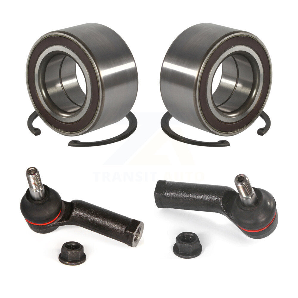 Kit de roulement de roue avant et d'extrémité de biellette de direction pour Ford Fiesta 2011-2019 K7T-100097
