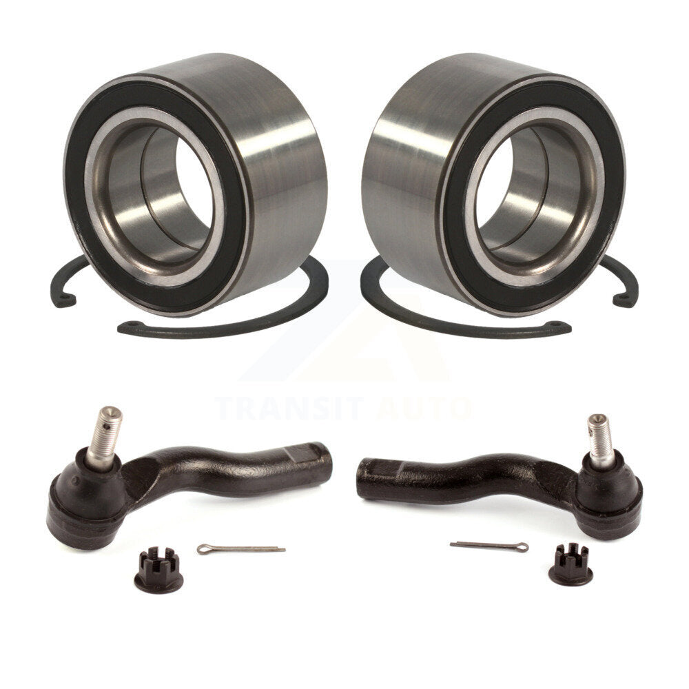 Kit de roulement de roue avant et d'extrémité de biellette de direction pour Mazda 6 Mazdaspeed 2006-2007
