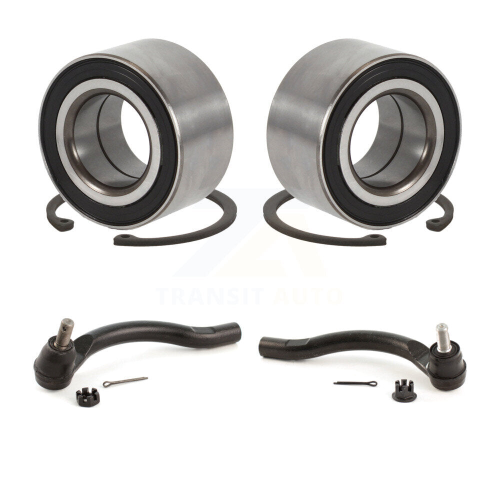 Kit de roulement de roue avant et d'extrémité de biellette de direction pour Honda Civic Acura CSX 2006-2011