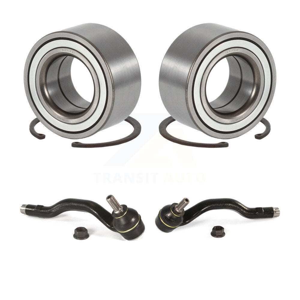 Kit de roulement de roue avant et d'extrémité de biellette de direction pour BMW 325xi 330xi 2001 – 2005 K7T-10011