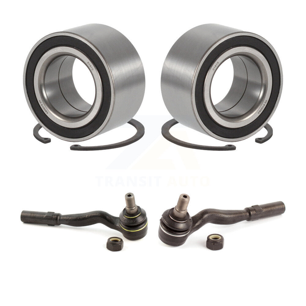 Kit de roulement de roue avant et d'extrémité de biellette de direction pour Mercedes-Benz E320 RWD avec moteur à gaz