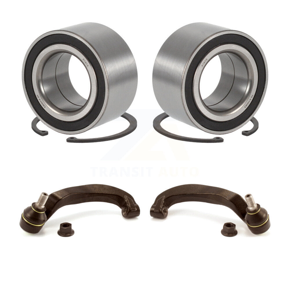 Kit de roulement de roue avant et d'extrémité de biellette de direction, pour Mercedes-Benz E350 E320 S430 E500 S50