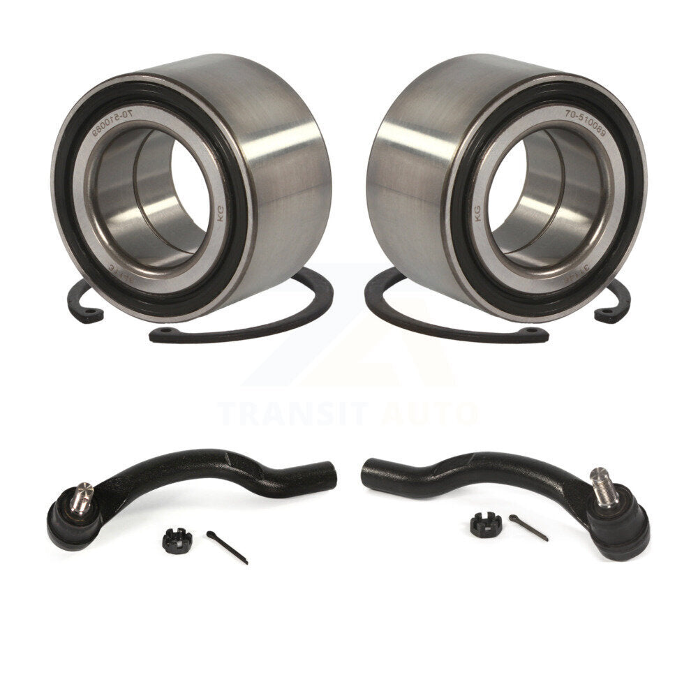 Kit de roulement de roue avant et d'extrémité de biellette de direction pour Honda Civic Acura ILX K7T-100129