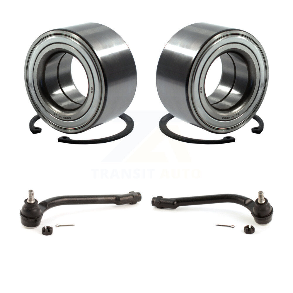 Kit de roulement de roue avant et d'extrémité de biellette de direction, pour Hyundai Elantra Kia Forte koup Forte5