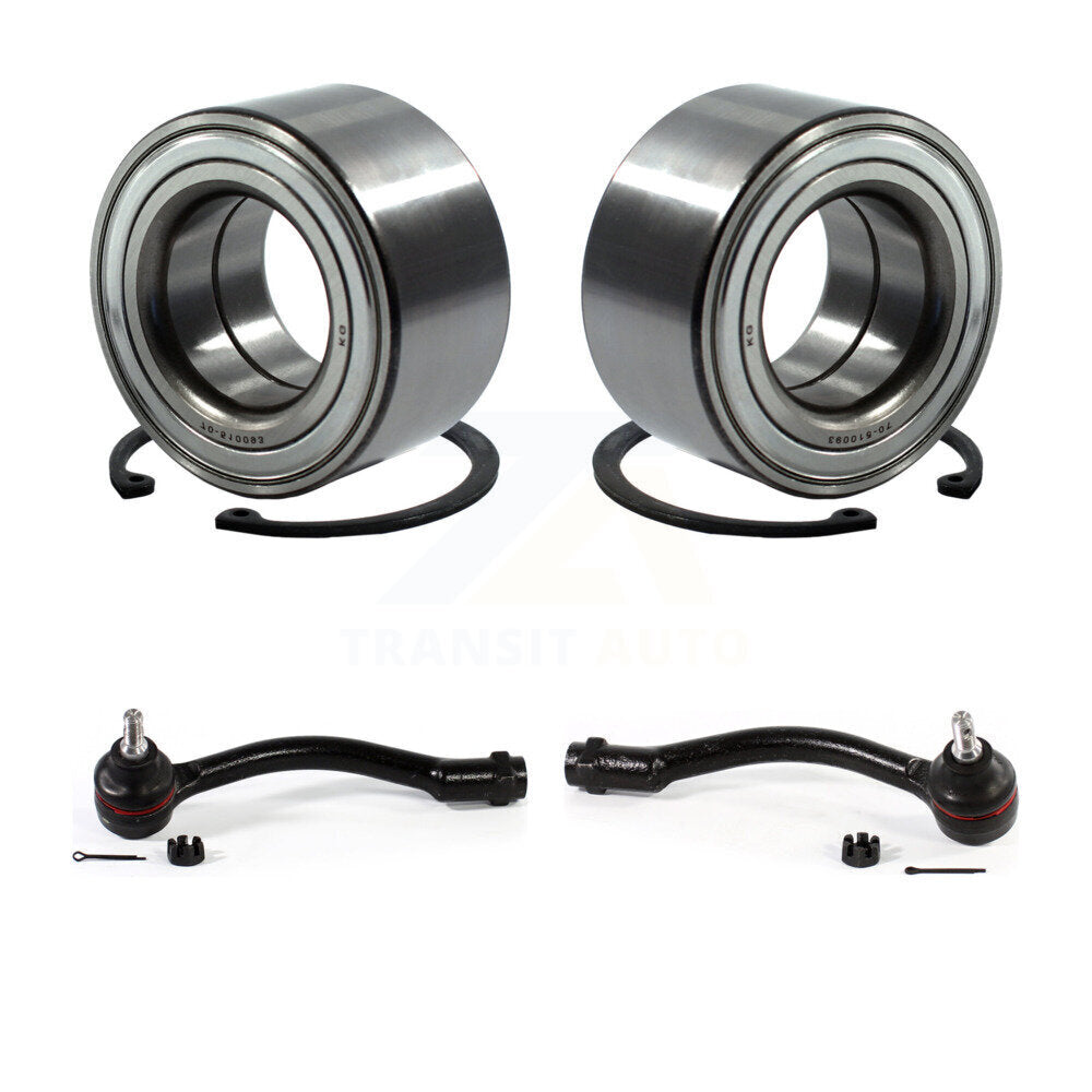 Kit de roulement de roue avant et d'extrémité de biellette de direction pour Kia Forte Forte5 Koup K7T-100132