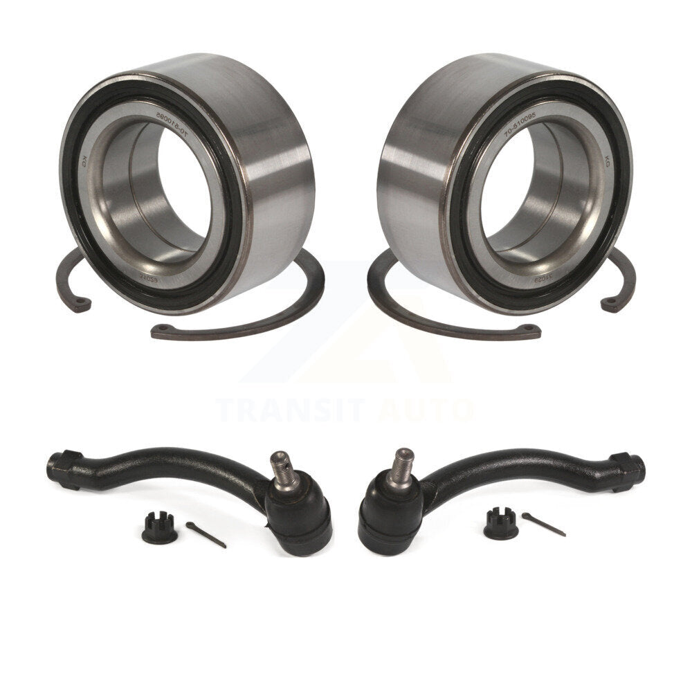 Kit de roulement de roue avant et d'extrémité de biellette de direction pour Acura TL 2009-2014 K7T-100138
