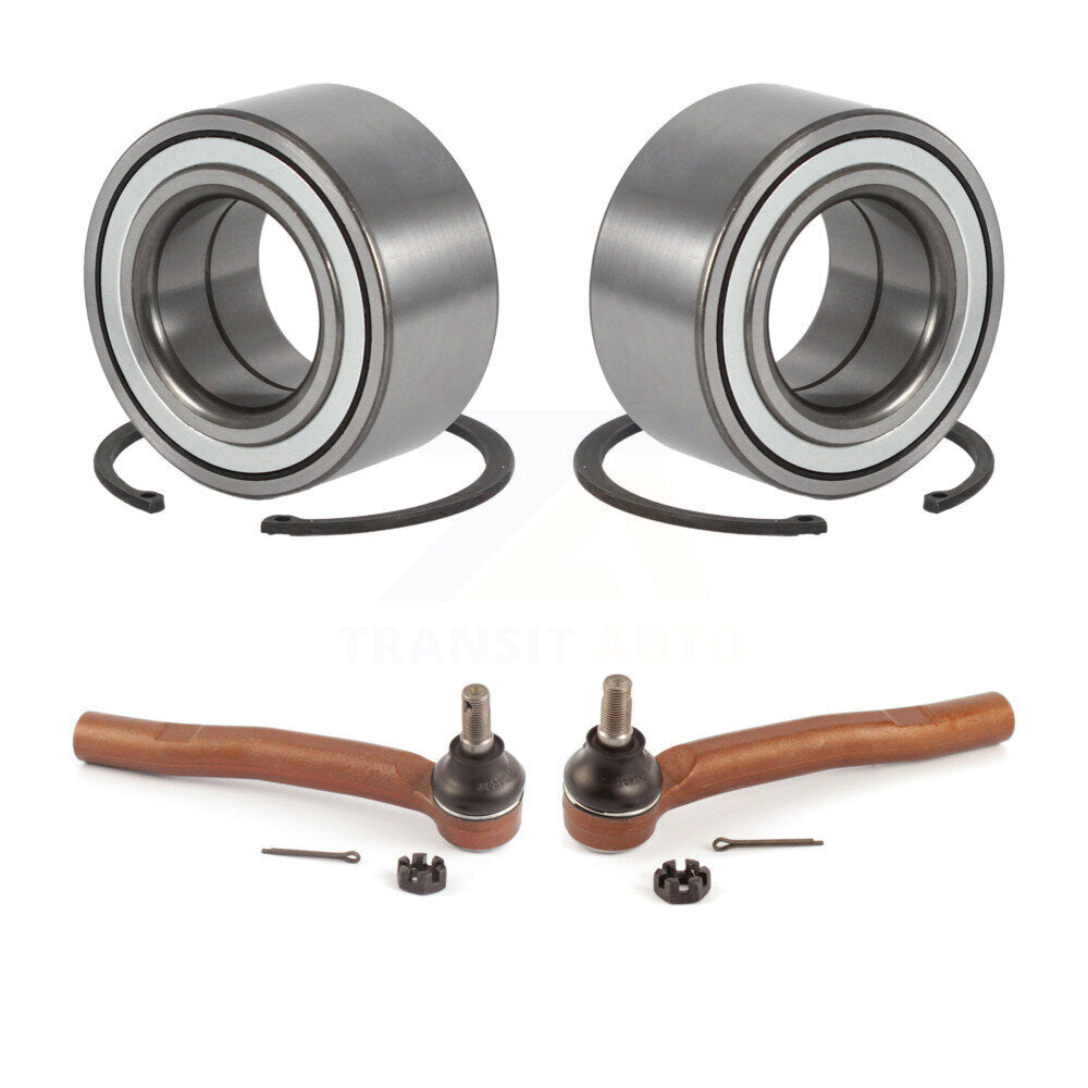Kit de roulement de roue avant et d'extrémité de biellette de direction, pour Toyota Highlander Lexus RX350 RX450