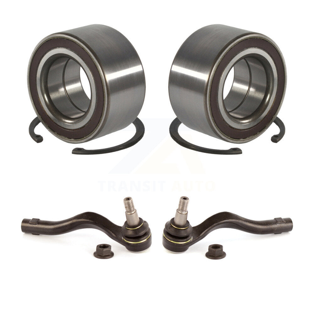 Kit de roulement de roue avant et d'extrémité de biellette de direction, pour Mercedes-Benz C300 C350 E350 E400