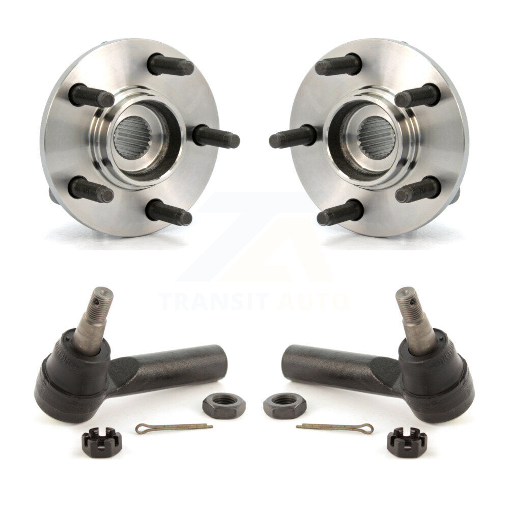 Kit de roulement de roue avant et d'extrémité de biellette de direction, pour Ford Taurus Mercury Sable K7T-10017
