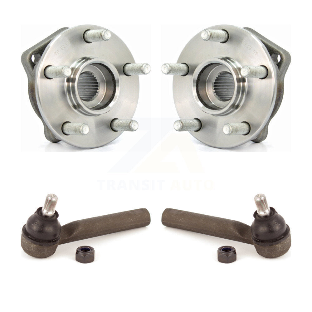 Kit de roulement de roue avant et d'extrémité de biellette de direction pour Subaru Impreza Forester Outback Legac