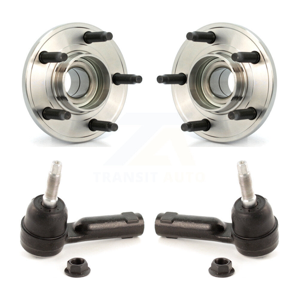 Kit de roulement de roue avant et d'extrémité de biellette de direction pour Ford Mustang K7T-100206