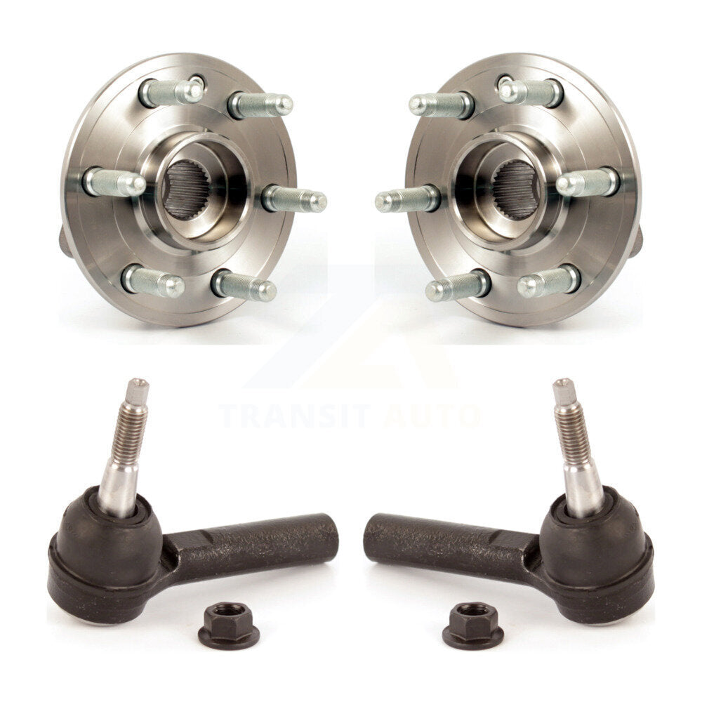 Kit de roulement de roue avant et d'extrémité de biellette de direction pour Cadillac SRX Saab 9-4X K7T-100234