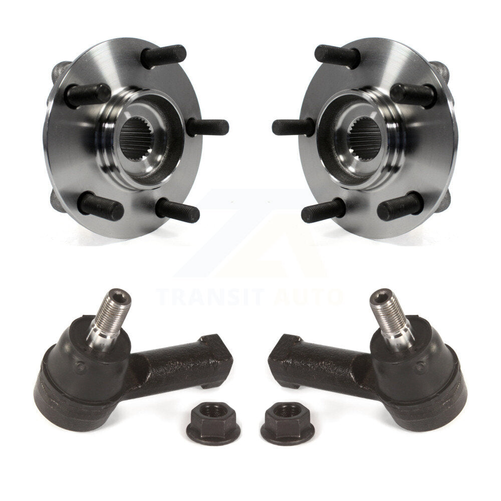Kit de roulement de roue avant et d'extrémité de biellette de direction pour Mitsubishi Lancer K7T-100237