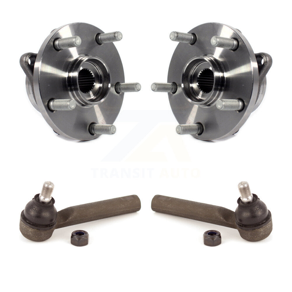Kit de roulement de roue avant et d'extrémité de biellette de direction, pour Subaru Impreza Forester Outback Ascen