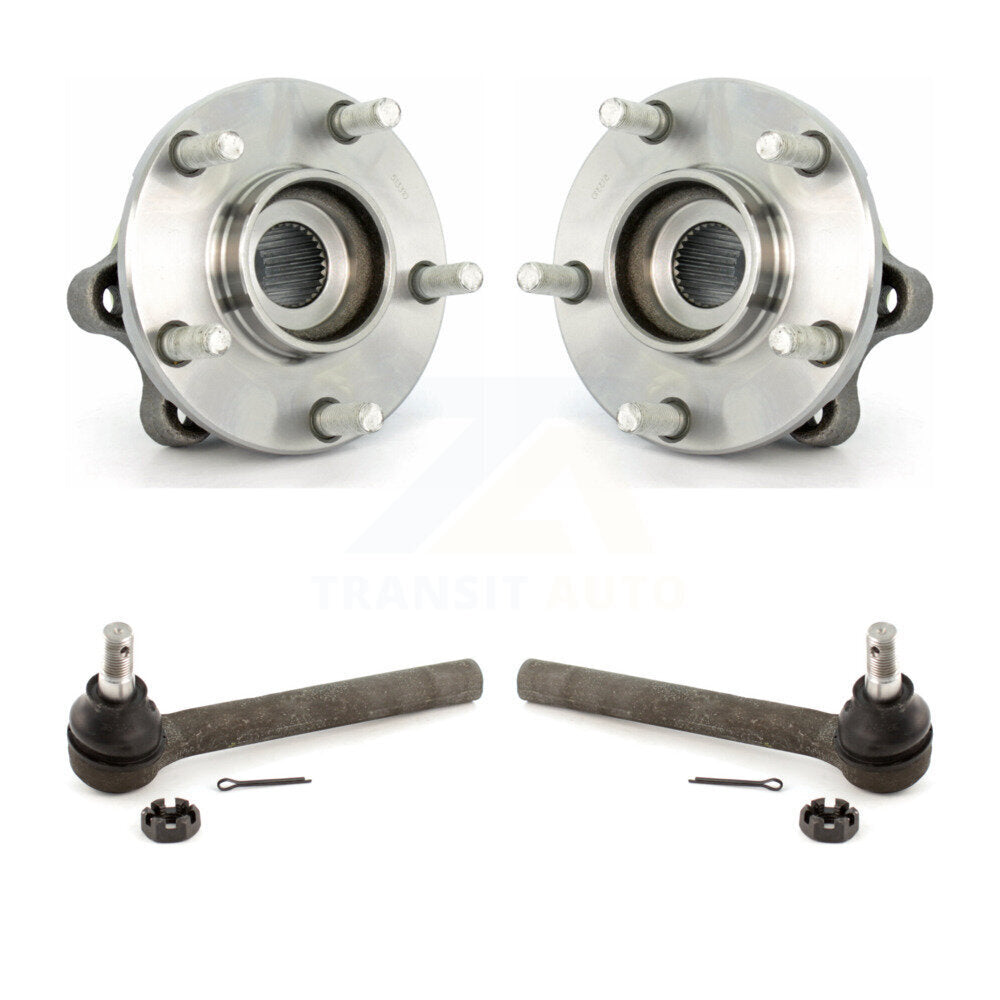 Kit de roulement de roue avant et d'extrémité de biellette de direction pour Nissan Murano 2005-2007 K7T-100241