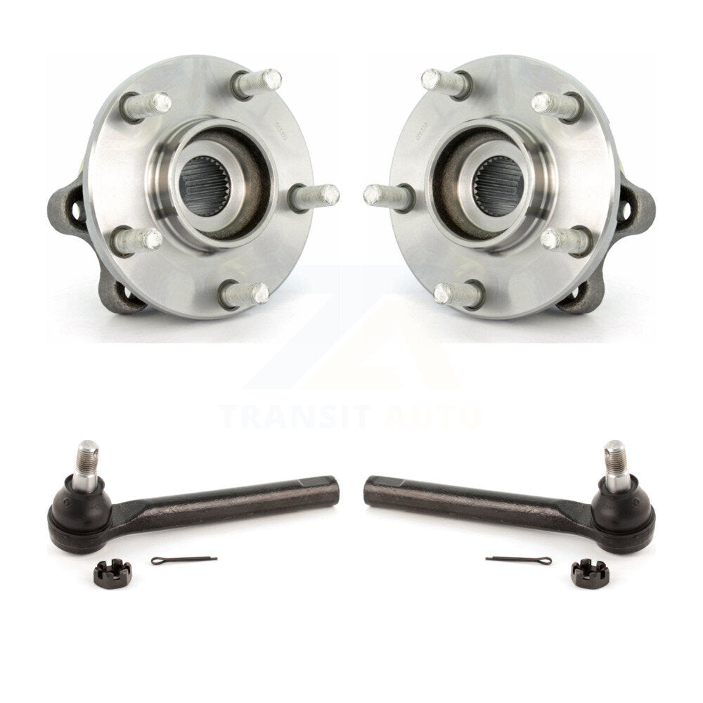 Kit de roulement de roue avant et d'extrémité de biellette de direction pour Nissan Murano 2003-2004 K7T-100243