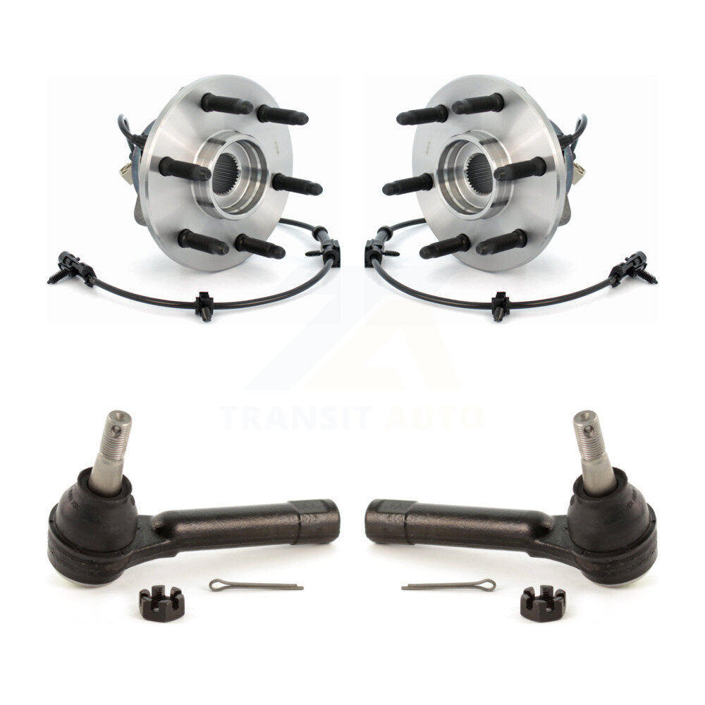 Kit de roulement de roue avant et d'extrémité de biellette de direction, pour Chevrolet GMC Silverado 1500 Sierra X