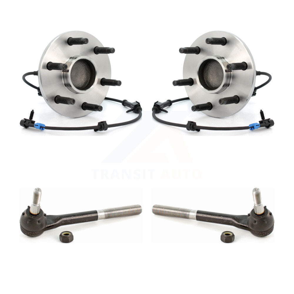 Kit de roulement de roue avant et d'extrémité de biellette de direction pour Chevrolet Tahoe RWD 2000 avec 5,7 L