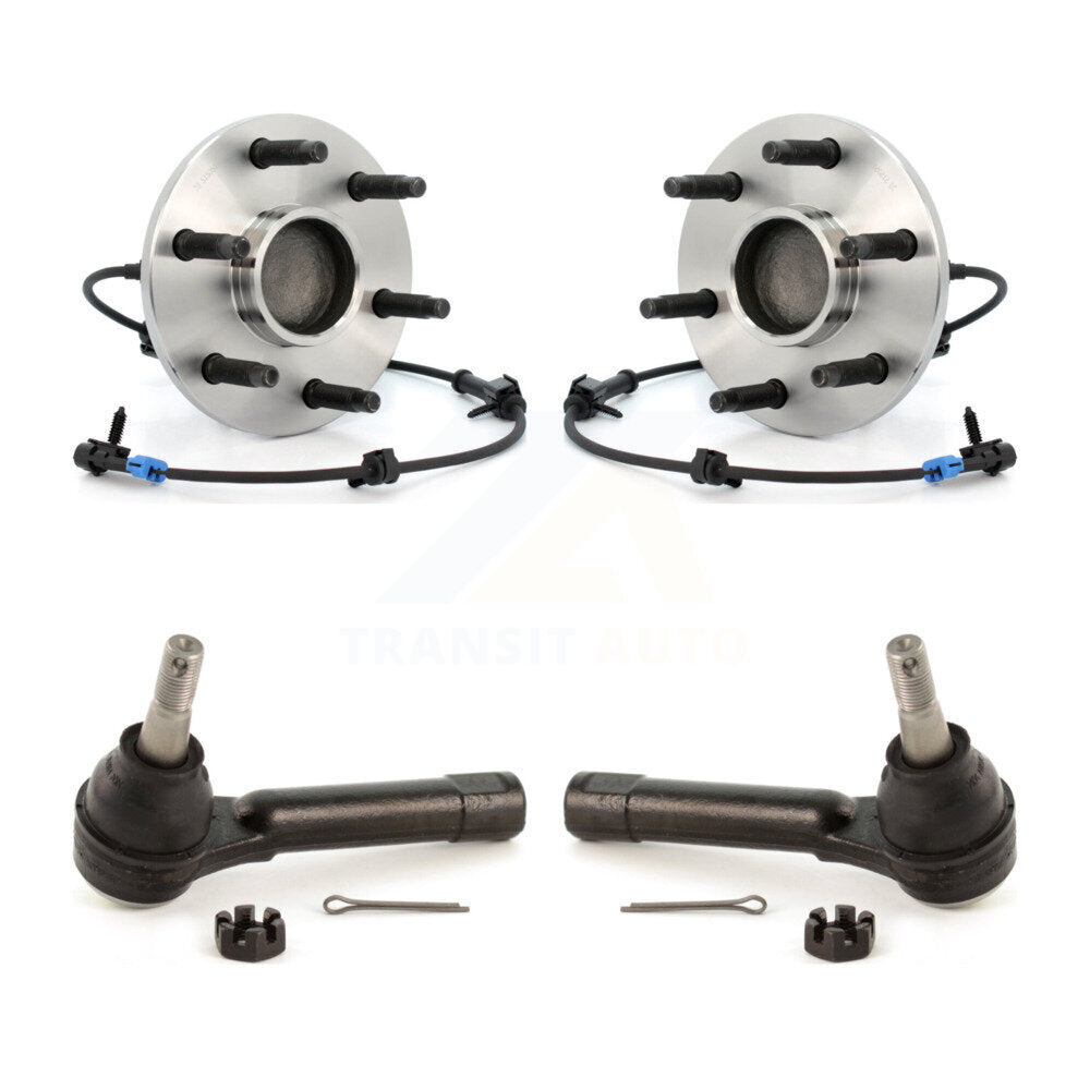 Kit de roulement de roue avant et d'extrémité de biellette de direction, pour Chevrolet GMC Silverado 1500 Sierra X