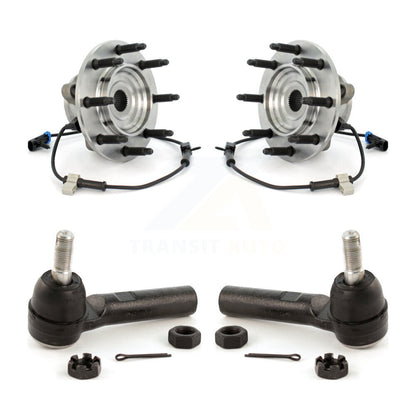 Kit de roulement de roue avant et d'extrémité de biellette de direction pour GMC Chevrolet Sierra 2500 HD Silverad